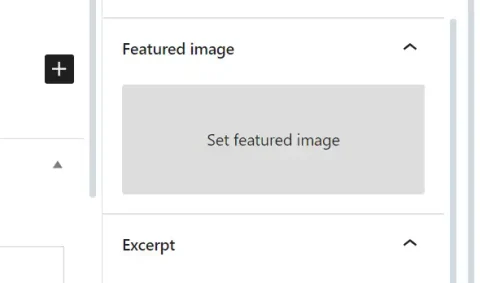 Setting Featured Image