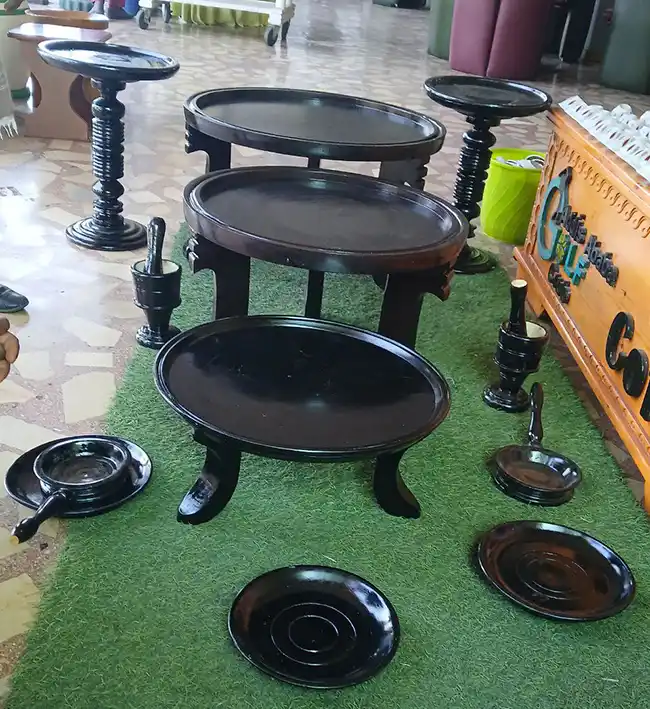 Complete Wooden Jimma Coffee Set 1